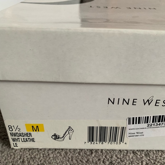 Nine West Dasher Peep Toe Heels - Picture 3 of 3